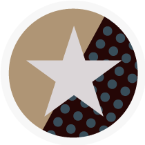 ドット／スター