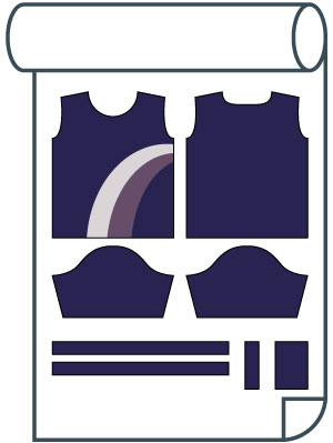 マーキング（型入れ）プリント