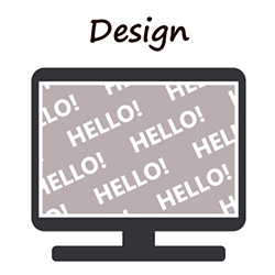 デザインデータを準備します